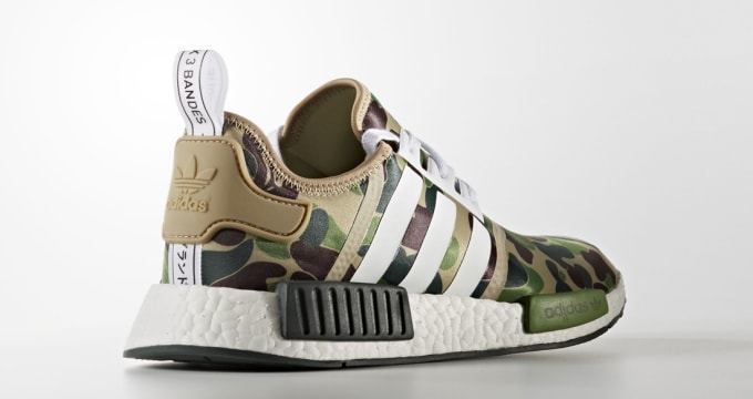 Hende selv Erhverv overvældende adidas NMD x BAPE "Olive" | Adidas | Release Dates, Sneaker Calendar,  Prices & Collaborations