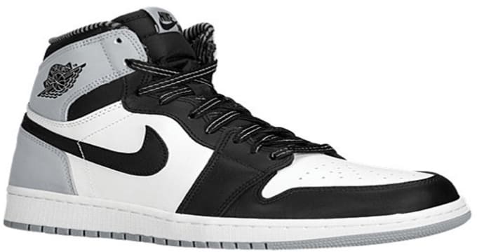 white black and grey jordan 1s