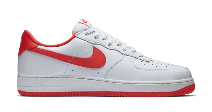 Air force 1 with red sole