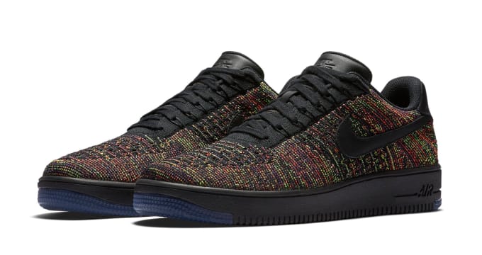 nike air force 1 flyknit multicolor