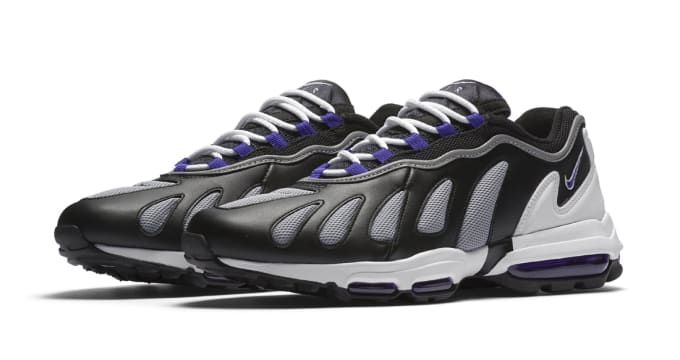 black and white air max 96