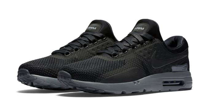 all black air max zero