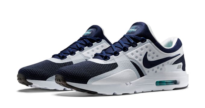 air max zero navy blue