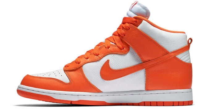 nike sb dunk high orange