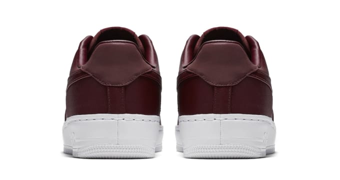 air force 1 maroon and white