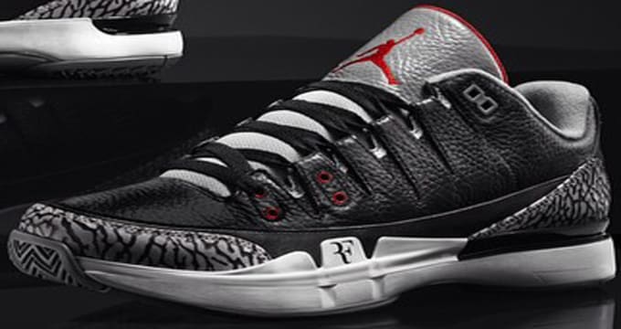 nike zoom vapor aj3 black cement