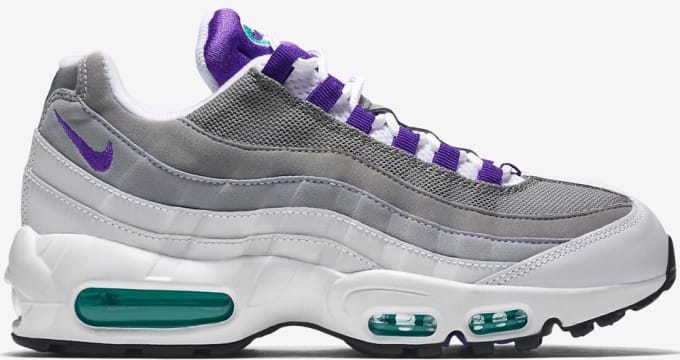 air max 95 purple and grey