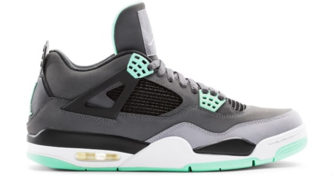lime green grey 4s