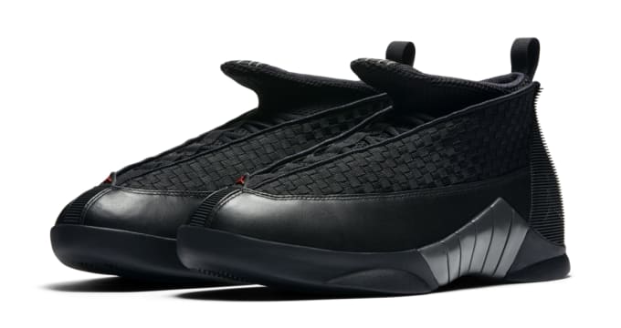 jordan 15 black and red