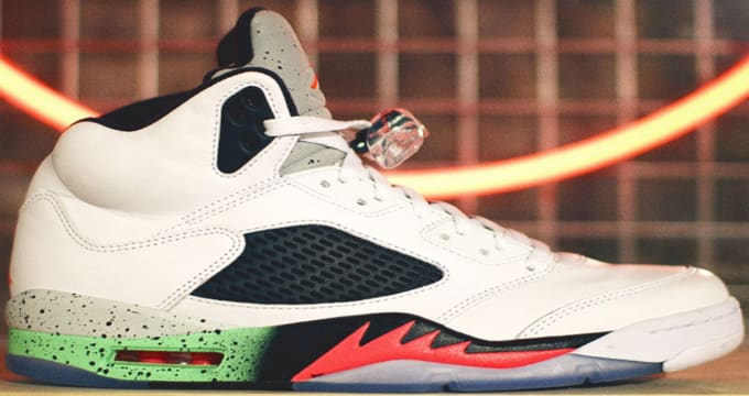 air jordan 5 retro poison green