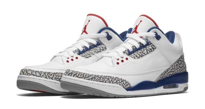 true blue 3s 2018