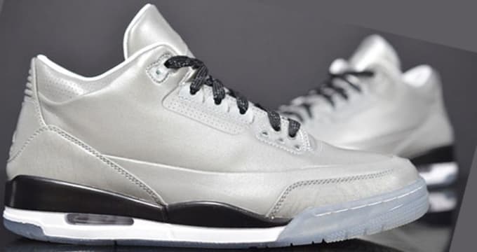 jordan 3 reflective silver