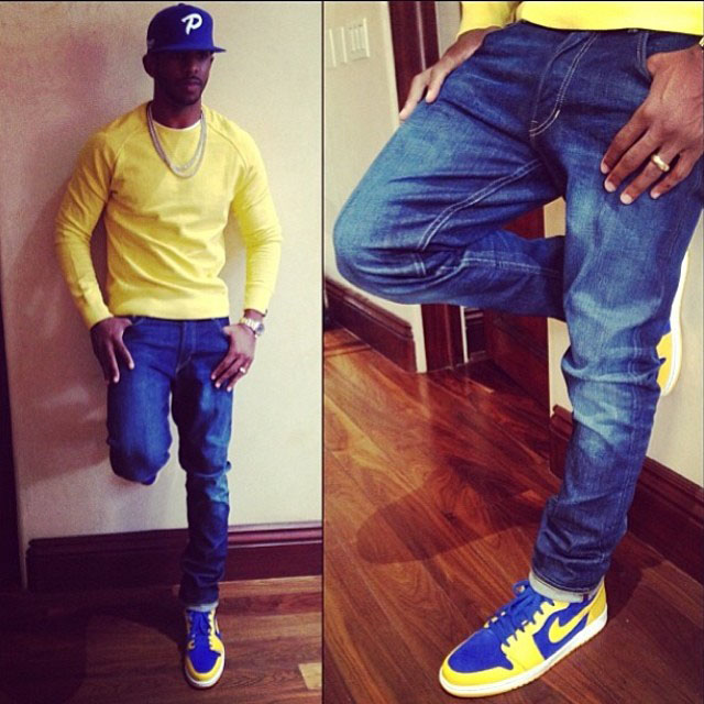 jordan 1 laney on feet