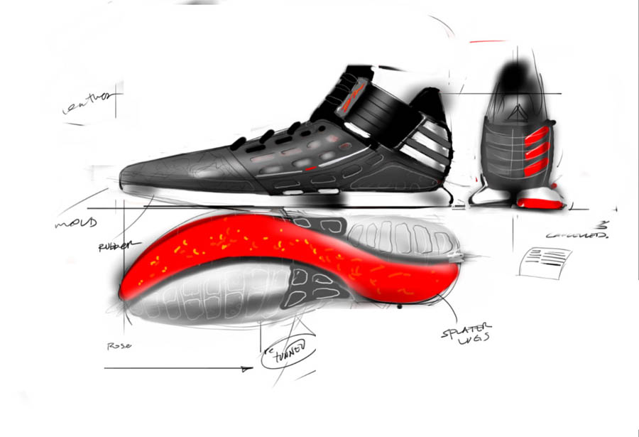 adidas adiZero Rose 2 - Official Imagery & Sketches