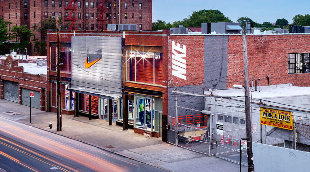 where was the first nike store built