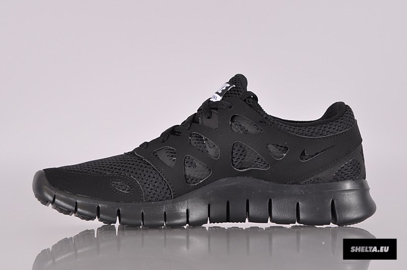 nike free run 2 nsw black