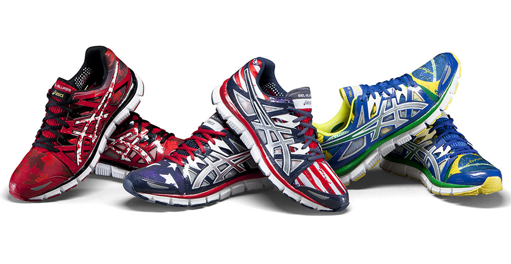 asics shoes which country brand