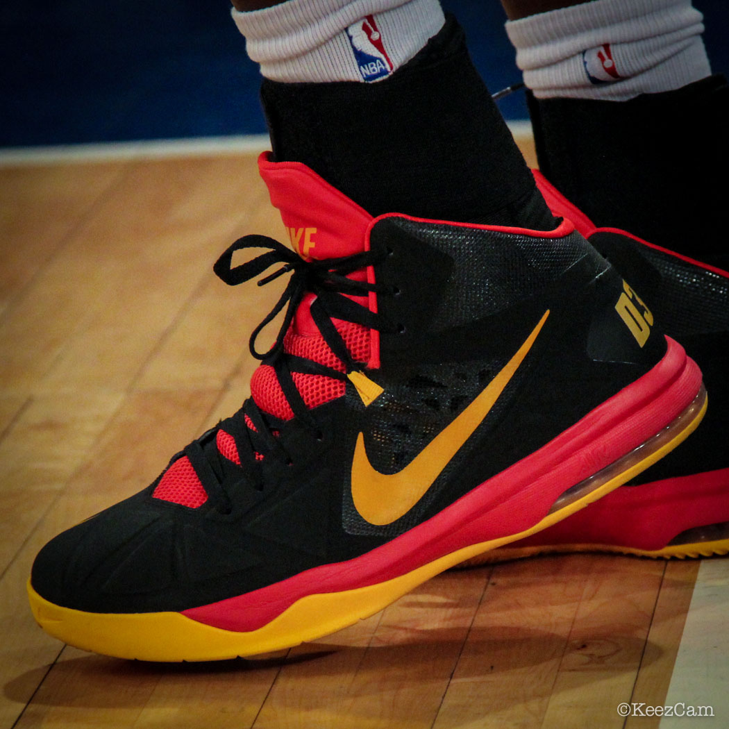 Luol Deng wearing Nike Air Max Body U PE (2)