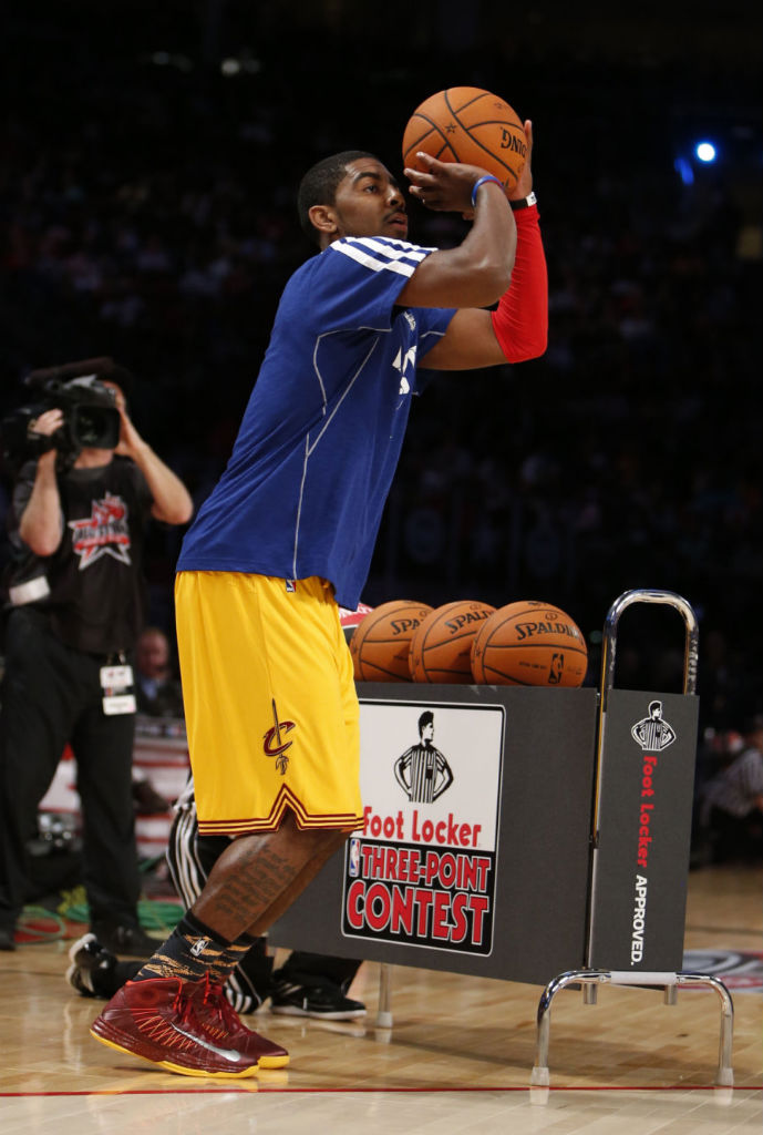 Kyrie Irving wearing Nike Lunar Hyperdunk 2012 PE (1)