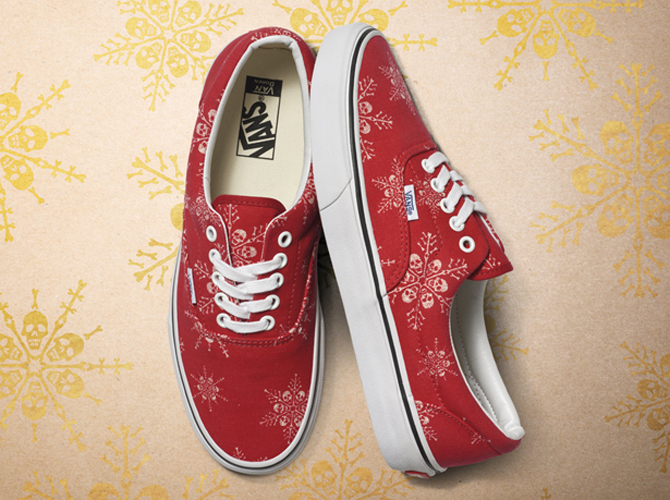 vans christmas shoes