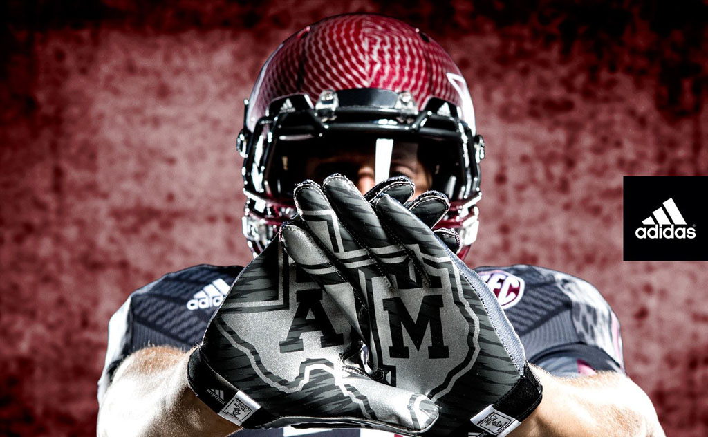 Texas A&M Alternate adidas TECHFIT Football Uniforms (9)