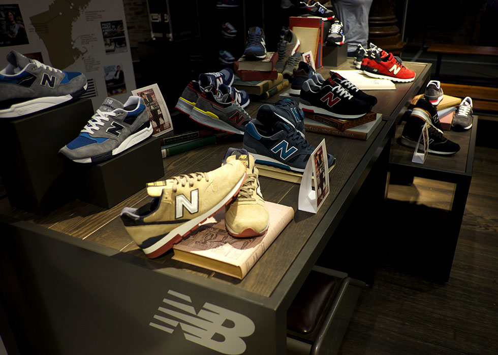 New balance shop shoe store manhattan