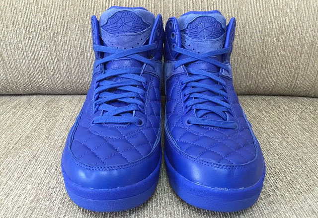 Don C x Air Jordan 2 Blue Quilted (3)