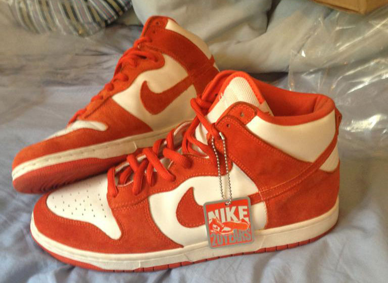 Spotlight // Pickups of the Week 9.1.13 - Nike Dunk High SB BTTYS Syracuse by chumlee