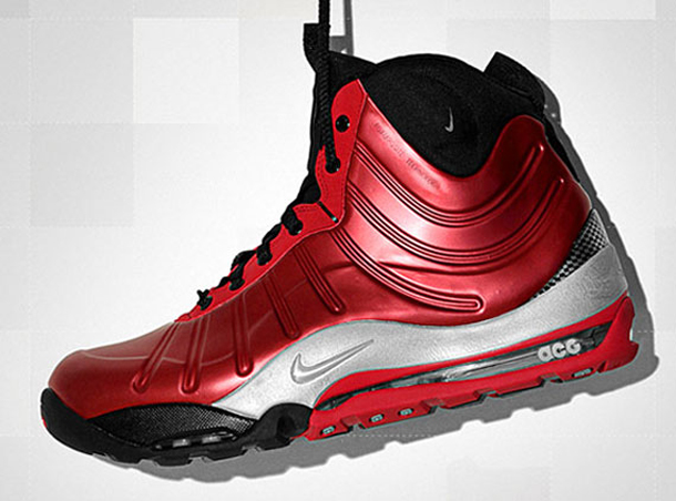 Air bakin shop foamposite nike boots