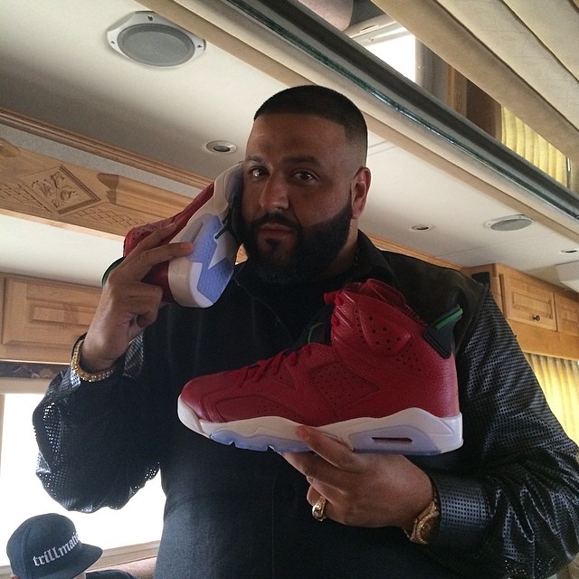 DJ Khaled Picks Up Air Jordan VI 6 History of Air Jordan