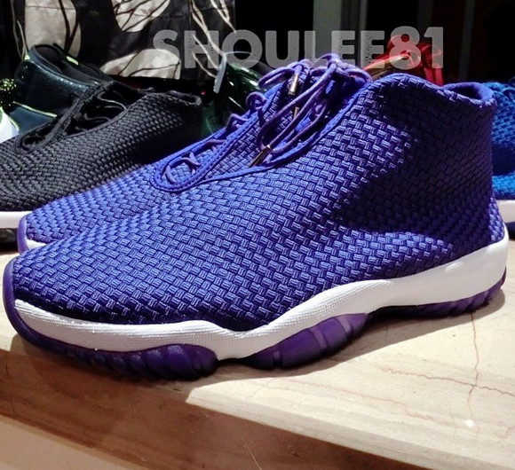 Jordan future sales violet