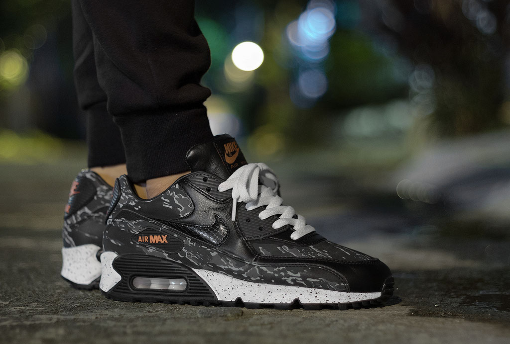 msgt16 in the 'Black Tiger Camo' atmos x Nike Air Max 90