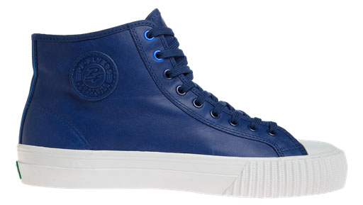 PF Flyers Center Hi Leather Blue