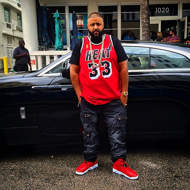 DJ Khaled wearing Air Jordan VI 6 History of Air Jordan 