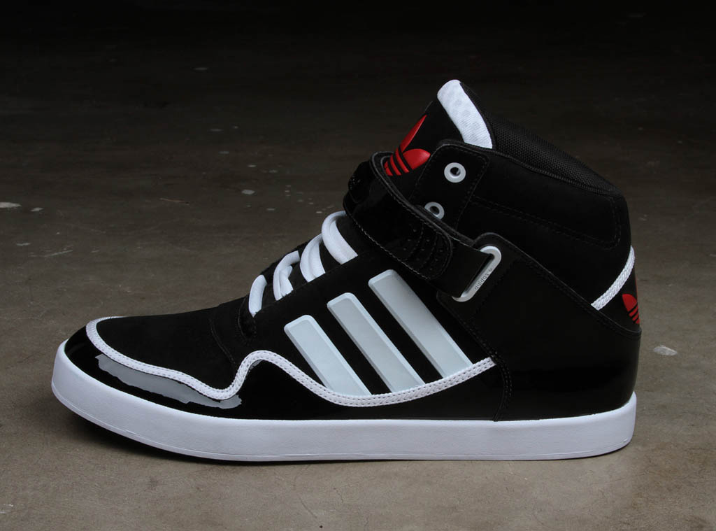 adidas high tops with strap