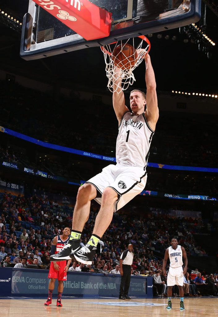 Mason Plumlee wearing Nike Zoom HyperRev