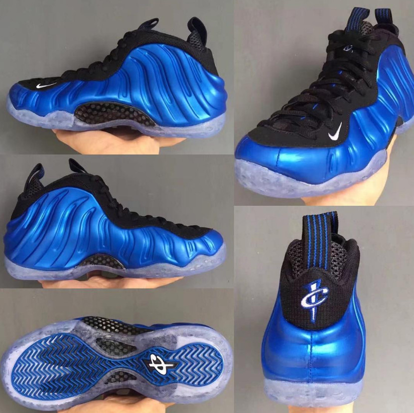 nike foamposite royal blue