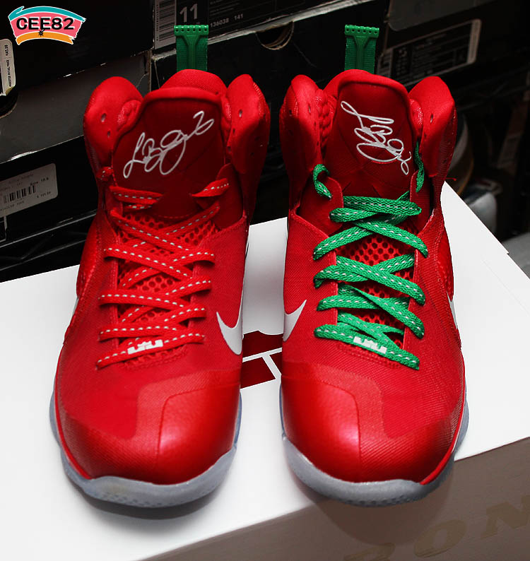 lebron 9 low christmas