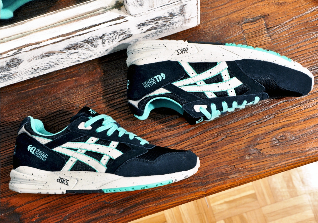 Asics saga clearance femme