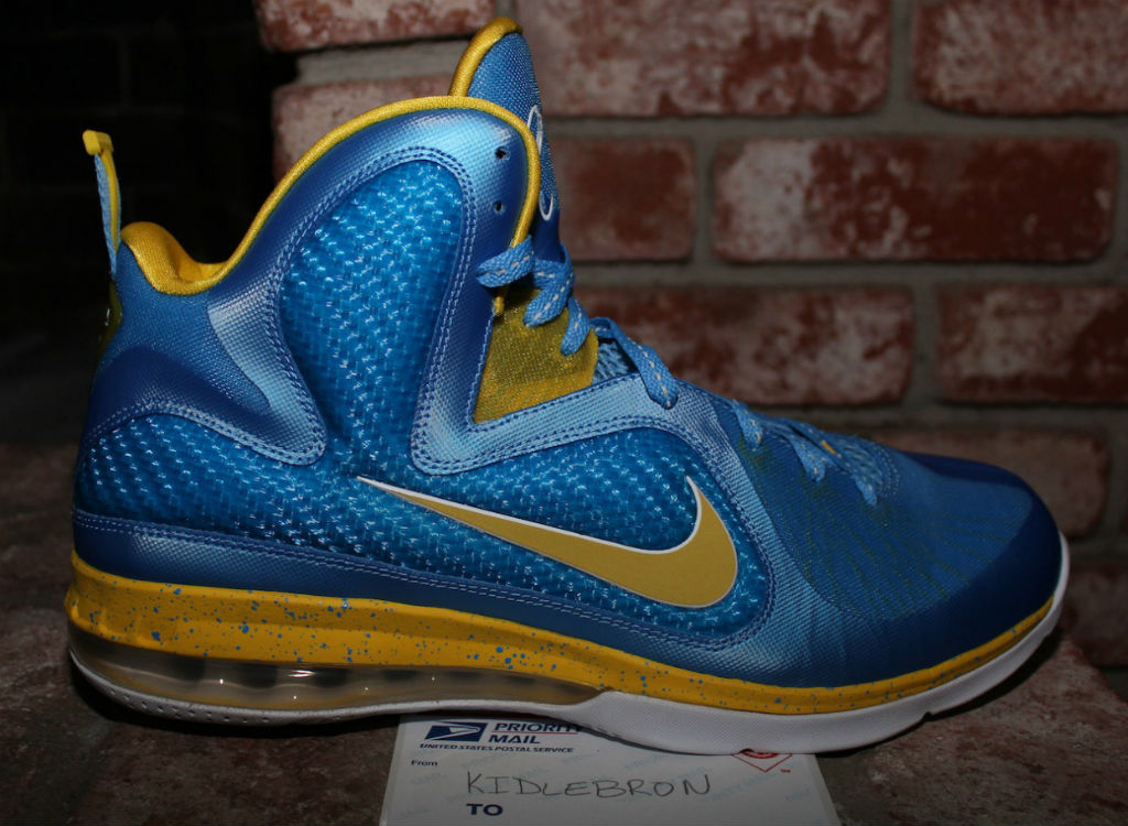 Nike LeBron IX 9 Swin Cash Chicago Sky PE (1)