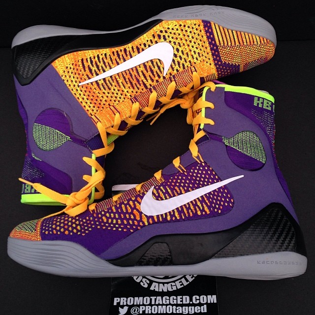 kobe 9 purple and yellow