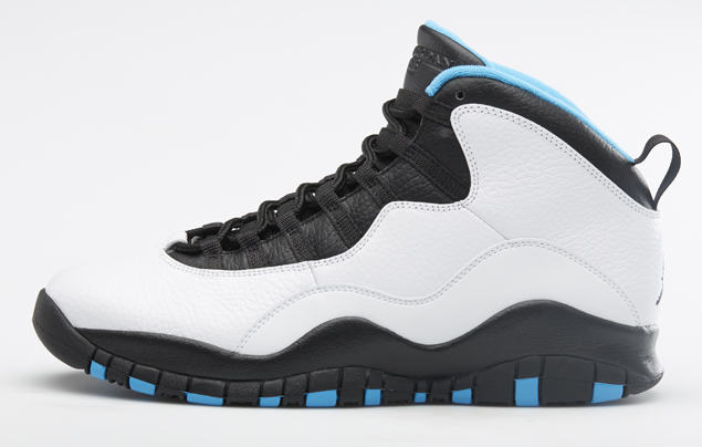 Air Jordan 10 Retro 'Powder Blue' Profile