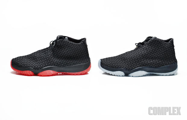 Jordan Future Black/Red & Glow