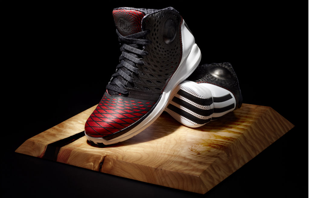 Derrick rose 3.5 store black and red