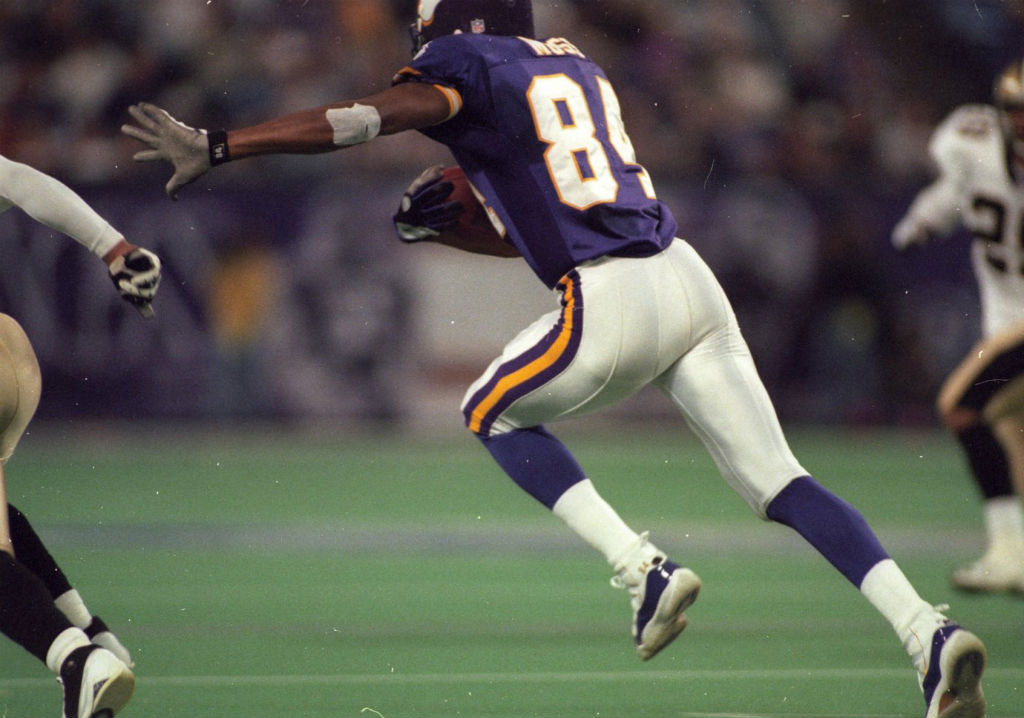 Randy Moss' Vikings Air Jordan XI PE 