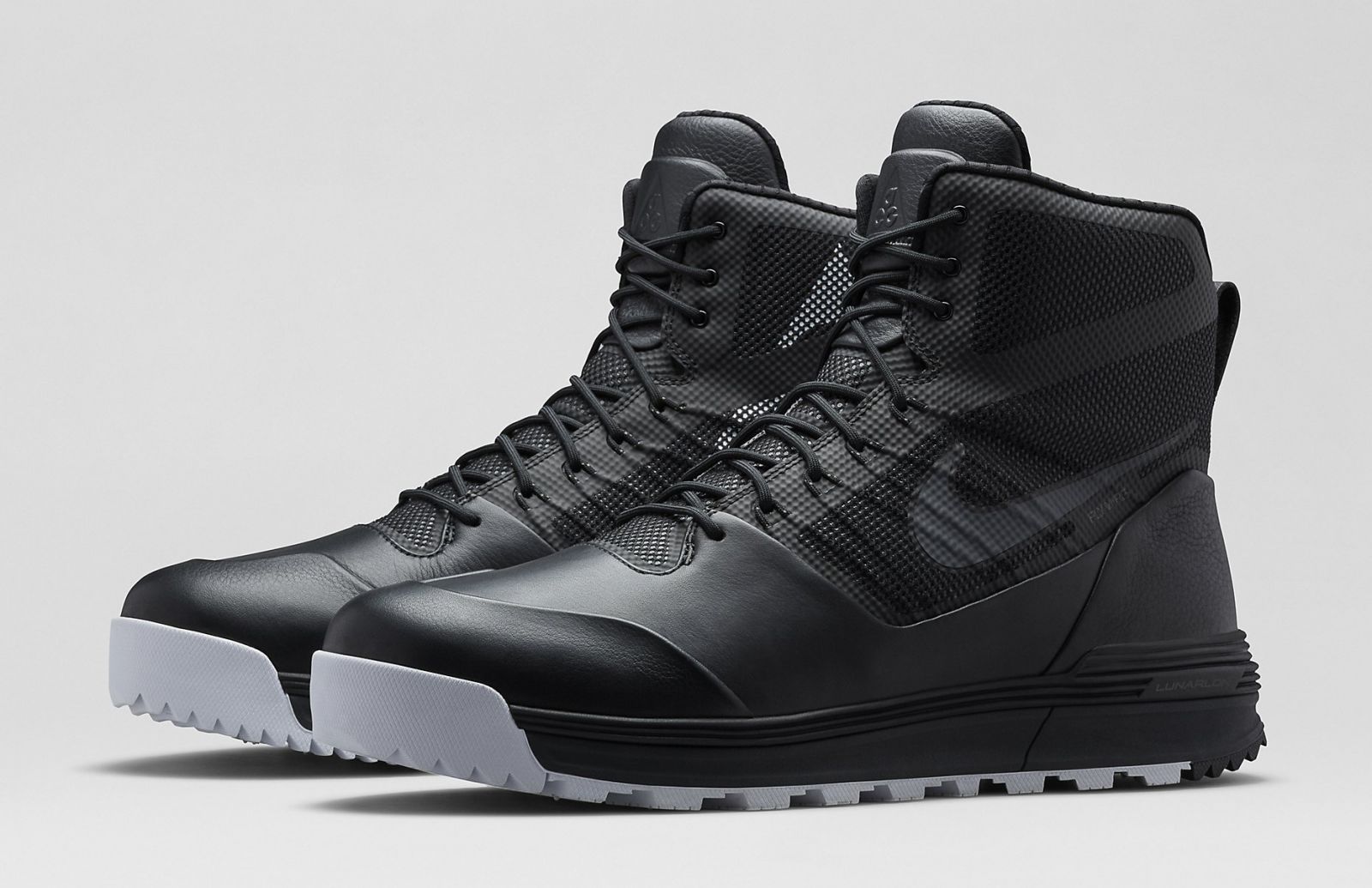 all black acg nike boots