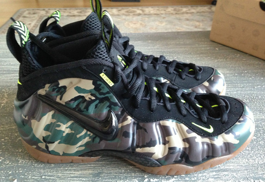 nike air foamposite camo