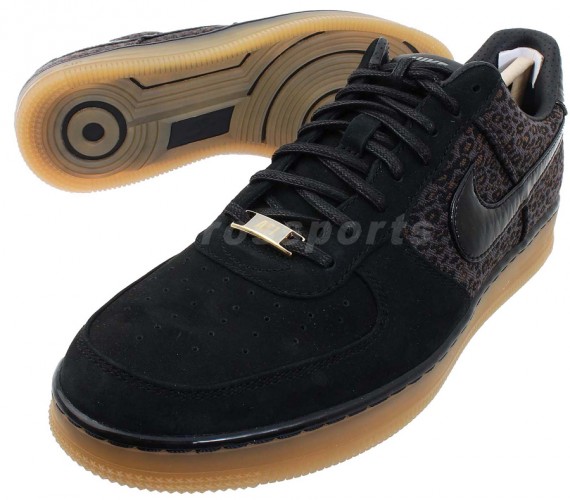 nike air force 1 black leopard