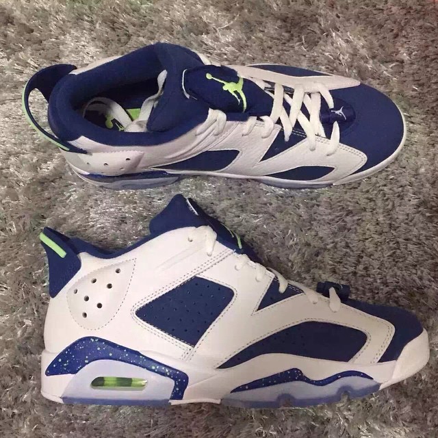 air jordan 6 low ghost green