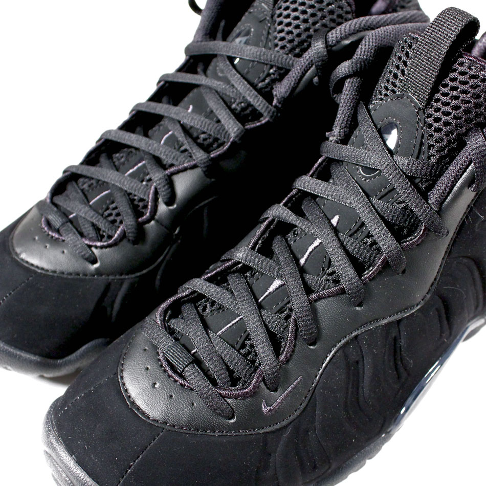 all black foamposites grade school